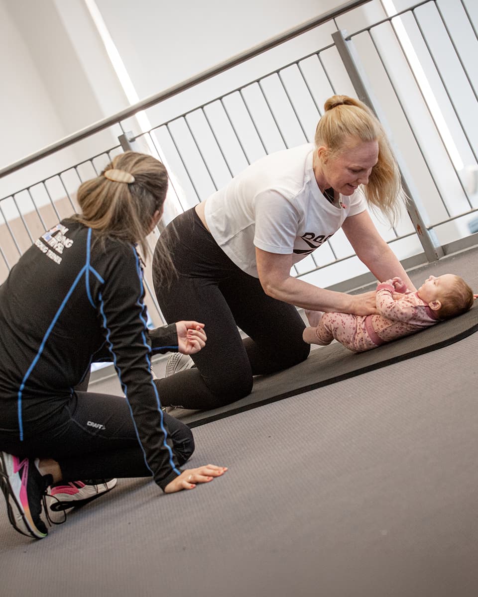 Nybakt mamma - kurs med fysioterapeut og jordmor
