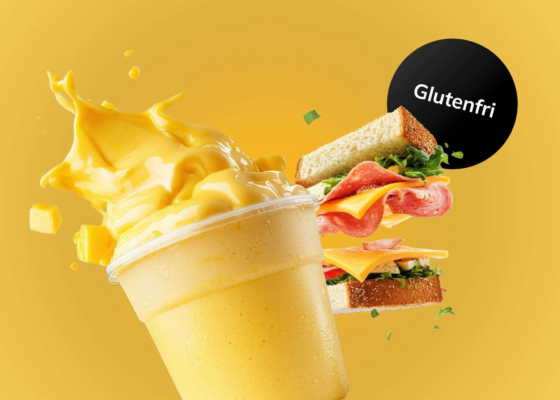 Mango Mood + Sandwich Glutenfri