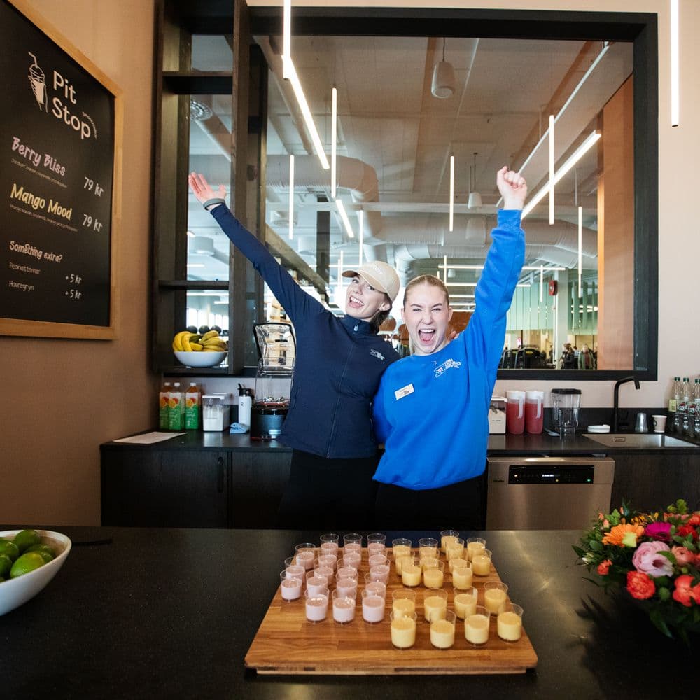 Pit Stop Smoothiebar på 3T-Lade har endelig åpnet