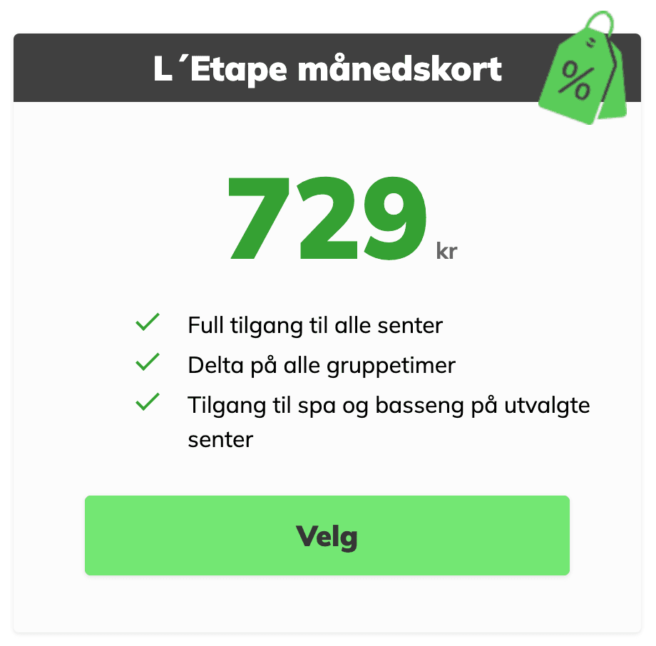 L'Étape medlemskap i én mnd