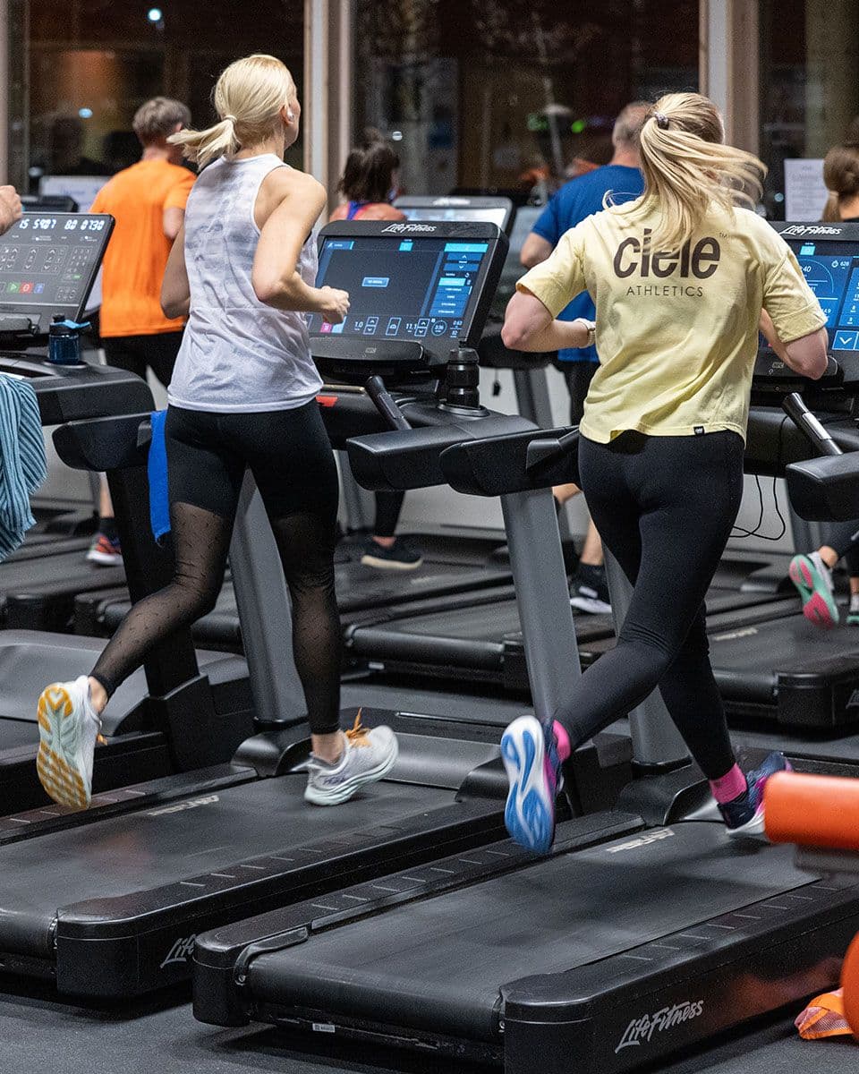 Tredemøller i treningssalen på 3T-Byåsen.