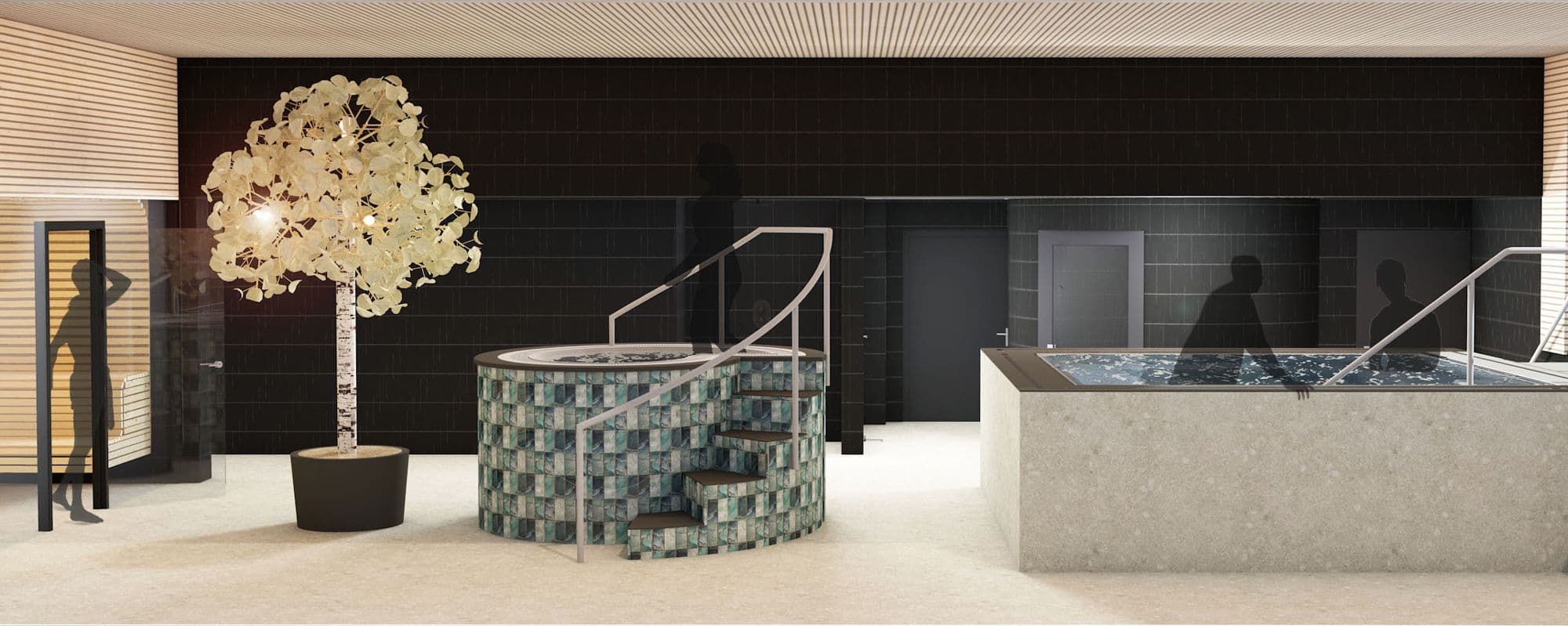 Slik blir spa-avdelingen